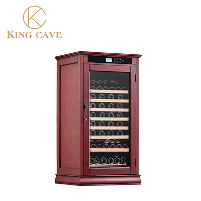 Colorful Wooden Wine Cooler Cabinet with Jixapera Compressor and Intelligent Temperature Control