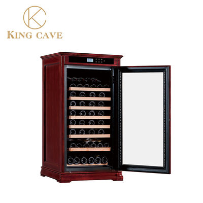 Colorful Wooden Wine Cooler Cabinet with Jixapera Compressor and Intelligent Temperature Control
