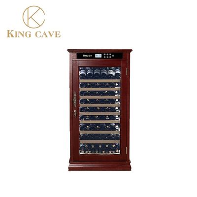 Colorful Wooden Wine Cooler Cabinet with Jixapera Compressor and Intelligent Temperature Control